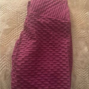 Born Primitive Pink Bodycon Leggings Mock Neck